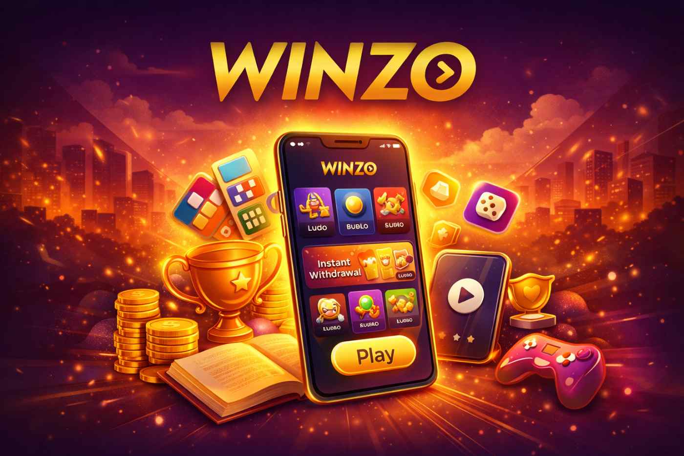 WinZO homepage banner